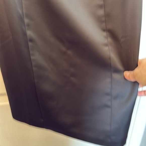 White House Black Market Black Midi Dress - Picture 6 of 8